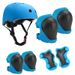 Kids Protective Gear Set - Knee & Elbow Pads For Roller Skating, Skateboarding, Biking & Scooters, 6-7 Pcs, Breathable & Adjustable_desvips.com