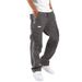 2024 Spring And Autumn New Men's Workwear Drawstring Strap Pocket Colored Pants_desvips.com