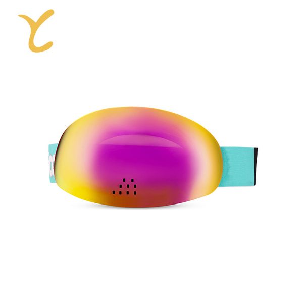 Magnetic Ski Large Spherical Double Layer Anti-Fog Fashionable Unisex Outdoor Sports Windproof Goggles_desvips.com
