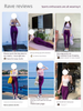 High Waist Yoga Fitness Running Sports Long Skin-Friendly Bare Sensation Slim Fit Quick-Dry Hip-Lifting Pilates_desvips.com