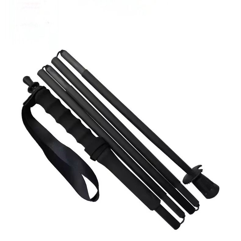 Ultra-light Ultra-short Carbon Fiber Trekking Pole And Cross-country Pole, Foldable, Lightweight, Portable For Outdoor_desvips.com