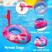 Inflatable Water Children's Water Spray Pirate Ship Swimming Pool Mermaid Water Spray Car Seat Ring Swimming Ring Water Gun Toy_desvips.com