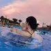 Glitter Transparent Swim Ring Thickened PVC Inflatable Pool Float For Adults Kids Sparkling Water Floating Ring With Shimmer Effect_desvips.com