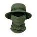 Spring/Summer Camouflage Tactical Bungee Hat Set Sun Protection Breathable Quick Drying Outdoor Hiking Cycling Headband_desvips.com