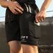 2022 Spors Shors Spring/summer New Syle Wih Zipper Pockes, Srechy Baskeball Shors, Wo-in-one Faux Wo-piece_desvips.com