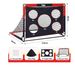 2-In-1 Portable Soccer Goal With Detachable Net - 420D Oxford Fabric Football Training Goal_desvips.com