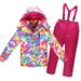 Children's Ski Suit Set For Boys And Girls, Windproof, Waterproof, Thickened, Warm Outdoor Cotton Padded Jacket And Pants, Ski Shirt_desvips.com