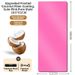 Coconut Shell Frosted PU Yoga Mat 6 Mm Natural Rubber High Strength Non Slip Fitness Mat Professional Widened To 80 Cm Shock Absorbing Pad_desvips.com