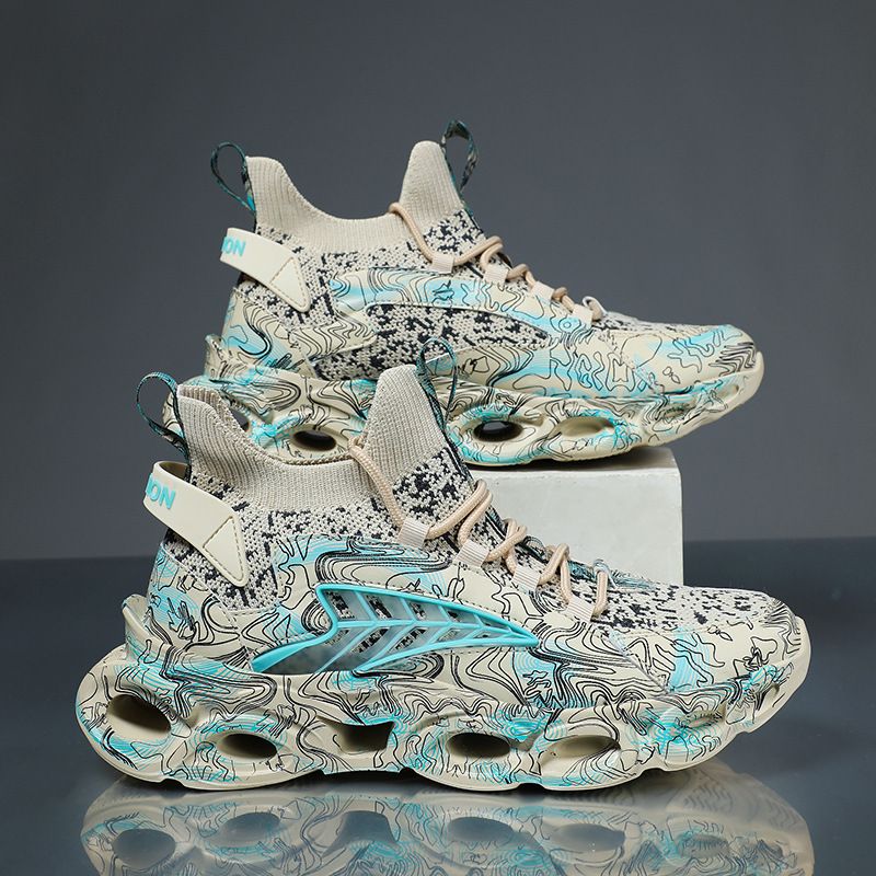 Men's shoes new blade running shoes casual running mesh summer breathable sports tide shoes_desvips.com