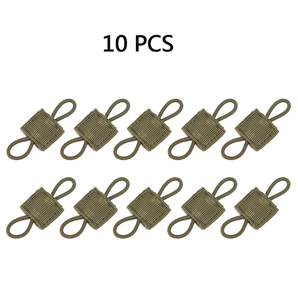 10pcs Outdoor Tactical Antenna Binding Buckles Molle System Backpack Vest Accessories Fixed Retainer Buckle For_desvips.com