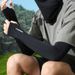 LazyZoom Warrior Cycling Mask For Men, Summer Outdoor Fishing Sunshade Gaiter Sleeve Set, Cover And Neck Protection Ice Silk Face_desvips.com