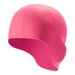Ear Protection Silicone Swimming Cap Adult Solid Color Anti-slip Waterproof Ear Protection Swimming Venue_desvips.com