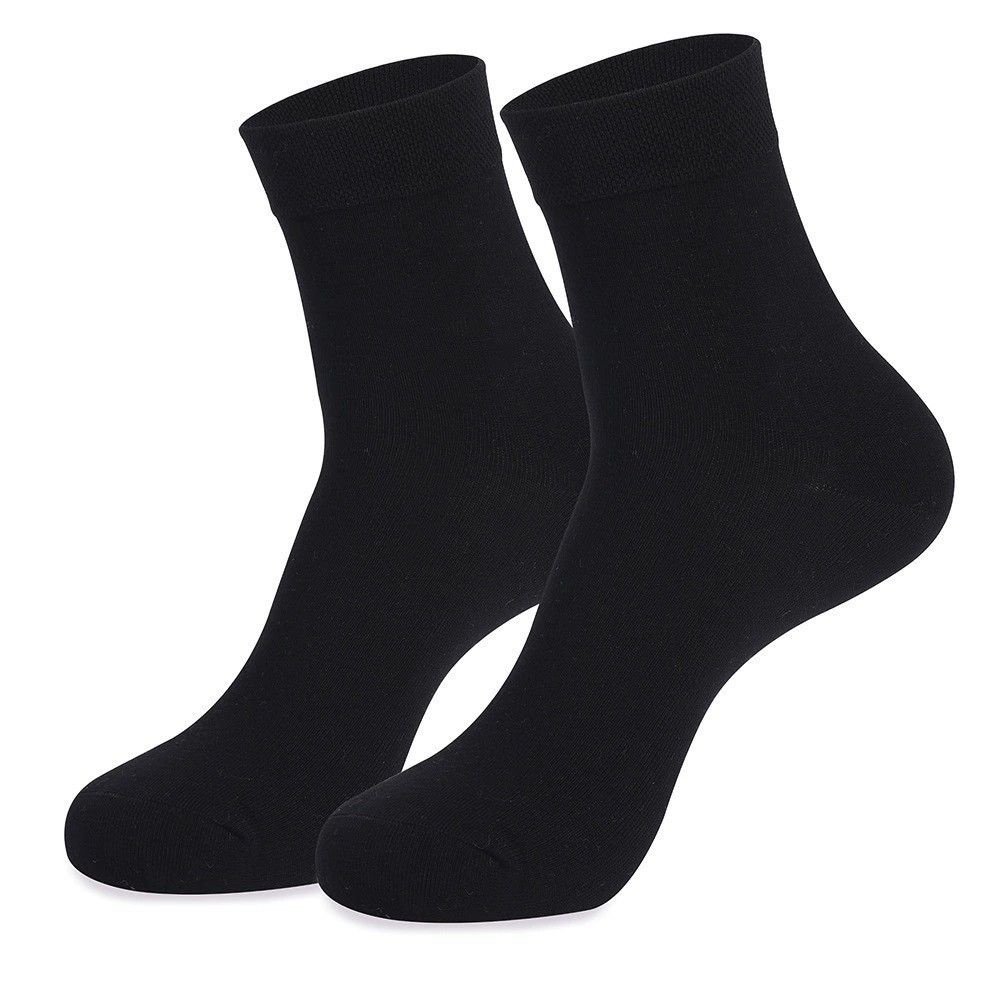 Premium Cotton Crew Socks For Men & Women - Breathable, Odor-Resistant, Comfortable For Business, Dance & Everyday Wear (White, Black, Gray, Blue)_desvips.com
