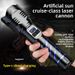 Cross-Border Super High-Intensity Outdoor Long-Range Home Use Rechargeable Aluminum Alloy Zoom Digital Display Ultra_desvips.com