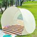 Outdoor Children's Beach Picnic Single Automatic Folding Portable Quick Open Sunshade Breathable Tent_desvips.com
