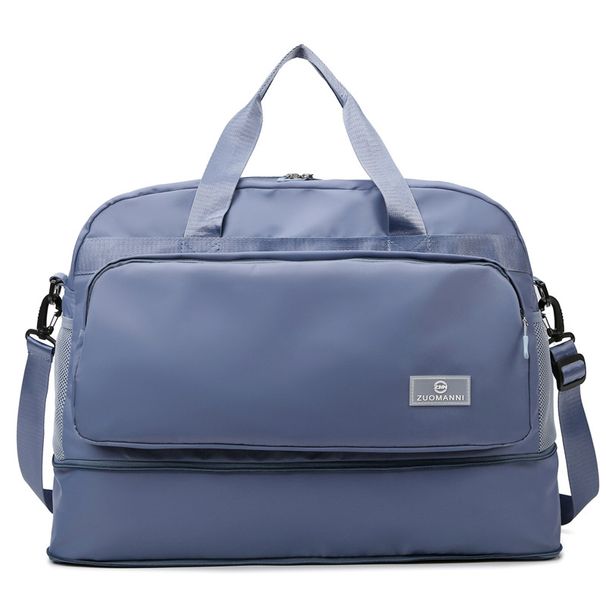 Short Distance Travel Bag, Lightweight Travel Handbag, Dry Wet Separation Fitness Bag, Expandable Luggage Bag_desvips.com