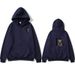 Autumn Hoodie Unisex Loose Fleece Street Style Sweatshirt Trendy Simple Solid Color_desvips.com