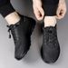 New Anti-splashing Water Mid-top Warm Outdoor Hiking Shoes_desvips.com