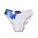 Men's Cross-Border Triangle Trunks Printed Patchwork European And American Style Swimming Beach Youth Low Waist Trendy_desvips.com