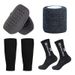 Sports & Outdoor Adult Thickened Short Tube Football Socks Shin Guard Strap Set Men And Women Football Sports Glue Football Non Slip Socks_desvips.com