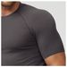 KOOSSOASIS Men's Seamless Sports Fitness Quick-Drying Breathable Short-Sleeve Yoga Running Muscle Slim Fit T-Shirt 7752_desvips.com