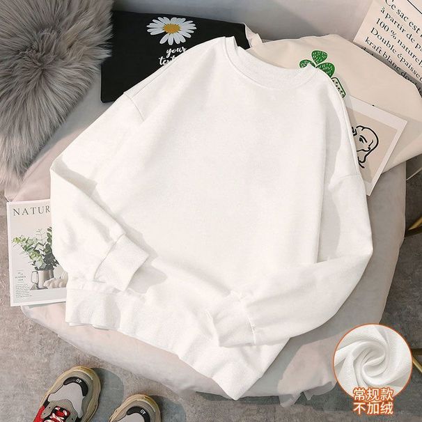 Warm Jacket New Thickened Shirt Round Neck Lamb Wool Men And Women Base Sweatshirt Autumn Winter Loose Student Fleece 12_desvips.com