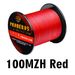 Dali Ma 4-strand 100m Multicolor PE 0.4#Rock Sea Fishing Braided Line Black Label 10.1m Colors_desvips.com