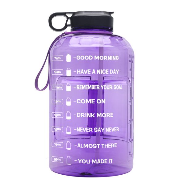 New Sports Fitness Water Bottle 3.78L1 gallon sports water bottle_desvips.com
