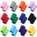 Zipper Pocket Printed Logo Sweat-Absorbing Sports Fitness Running Basketball Tennis Breathable Knitted Wristband_desvips.com