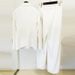 Women's clothing fashion new heavy beaded diamond one-button suit jacket wide-leg pants suit two pieces_desvips.com