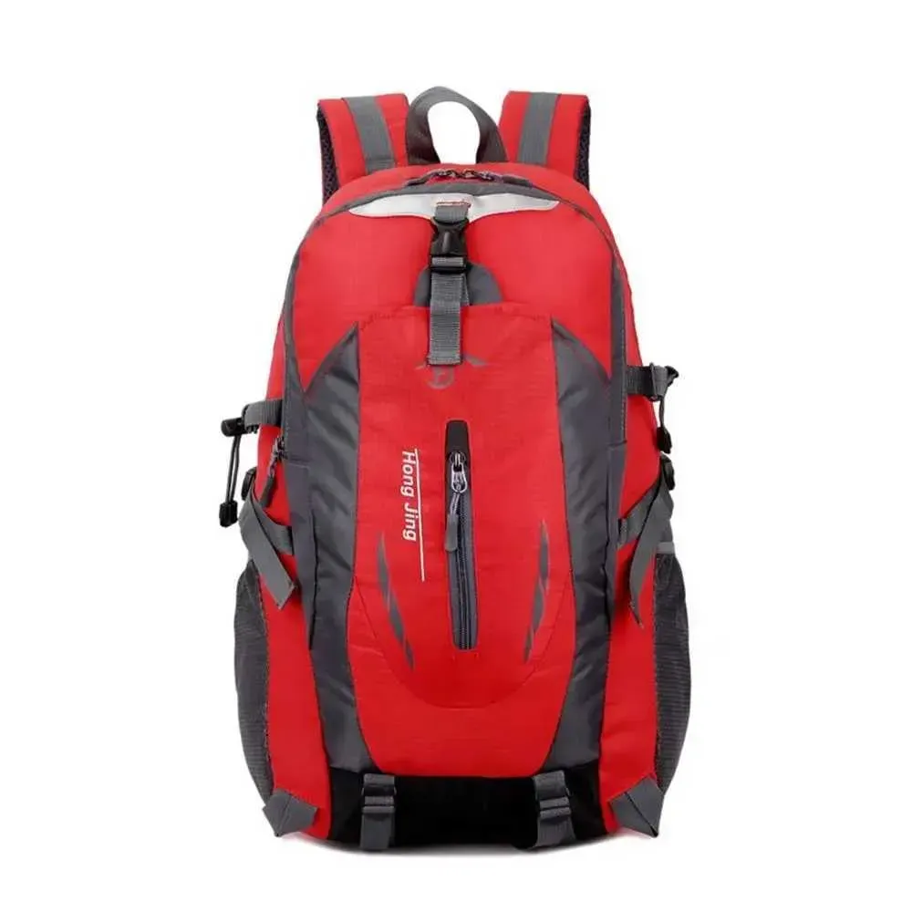 Large Waterproof Backpack 40L Bag Camping Hiking Walking Outdoor Travel Rucksack Durable NylonC241011C241011_desvips.com