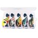 TREHOOK 5pcs Killers For Pike Sinking Wobblers Fishing Lures Set 8cm 24g Jerkbait Hard Artificial Bait With Fishing Tackle Box_desvips.com