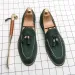 Men Loafer With Tael - Claic New Hot Split Leather Tael Dre Shoe Quality For Office, Wedding, And Formal_desvips.com