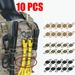 10pcs Outdoor Tactical Antenna Binding Buckles Molle System Backpack Vest Accessories Fixed Retainer Buckle For_desvips.com
