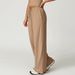 Cross-border Brushed Draped Pocket Wide-leg Loose Casual Women Sports Fitness Elastic Drawstring Trousers Yoga Pants_desvips.com