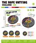 Rope Unlocking Challenge Board Game Toy - Kids' Educational Logic Thinking & Concentration Development, Parent-Child Interactive Toy_desvips.com