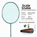 Ultralight Badminton Racket 6U Design Carbon Fiber For Couples Offensive Style Recreational Use Single Racket_desvips.com