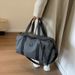 Handheld Casual Crossbody Sports Fitness Bag, Dry And Wet Separation, Separate Shoe Compartment,Business Trip,Unisex_desvips.com