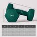 Set 6 Manubri Pesi (2x1 Kg, 2x2 Kg, 2x3 Kg) Da 12 Kg Con Supporto/Kettlebell, In Metallo E Plastica Multicolore_desvips.com