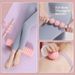 PeakGo Muscle Relaxation Yoga Auxiliary Tool Supplies Wolf Tooth Stick Massage Foam Roller Leg Clamp_desvips.com