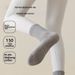 Women's Yoga Socks Mid Calf Non Slip Cotton Sports Fitness Dance Pilates Indoor Floor Socks For Spring And Summer_desvips.com
