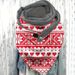 Autumn Winter European American Hot Sale Versatile Thickened Simple Warm Shawl Christmas Fashion Outfit D Printed Scarf_desvips.com