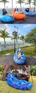 New Camping Air Mattress Inflatable Recliner Outdoor Inflatable Sofa Outdoor Lazy Inflatable Bed Camping_desvips.com