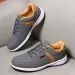 Men's Running 2025 Autumn Shock-absorbing Sports Plus Size Yellow Flat Bottomed Lightweight Casual Walking Shoes_desvips.com
