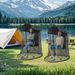 Outdoor Swing Mosquito Net Fishing Courtyard Garden Mosquito Net Swing Rocking Chair Light-shielding Net Travel Easy Installation Mosquito Net_desvips.com