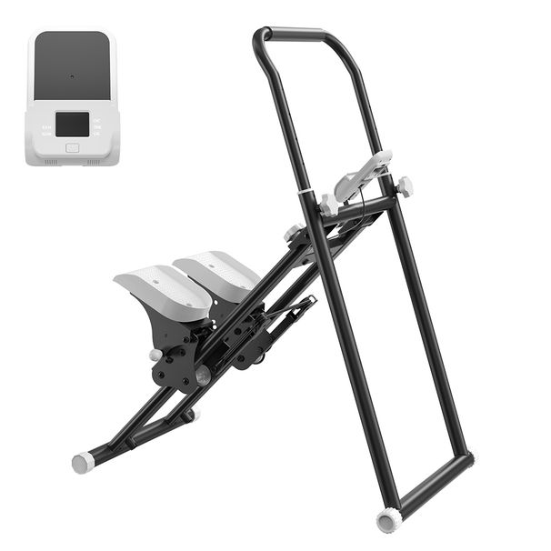 iScooter QK-7906 Climbing Machine Stair Stepper, 3-Level Incline Pedal, Folding Design, Ultra-Quiet 25 DB, 150 Kg Capacity For H_desvips.com