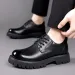 lace Up Oxfords Fashion Casual Leather Men Dress Business British Breathable Groom Platform Wedding Shoes Men 240719_desvips.com