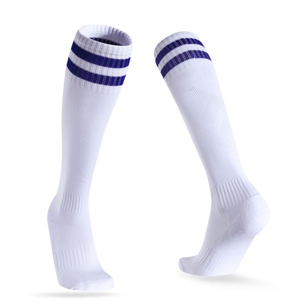 Hiking Clothings Football Socks, Long, Over The Knee, Men's And Women's, Towel Soled, Thin Socks For Children And Adults_desvips.com