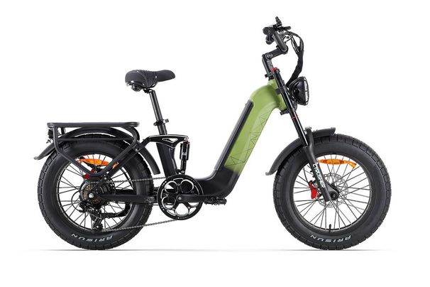 Cyrusher Kommoda 3.0 Electric Bike For Adults 20inch-tire 250W Motor 52V 20Ah Battery 7-Speed_desvips.com