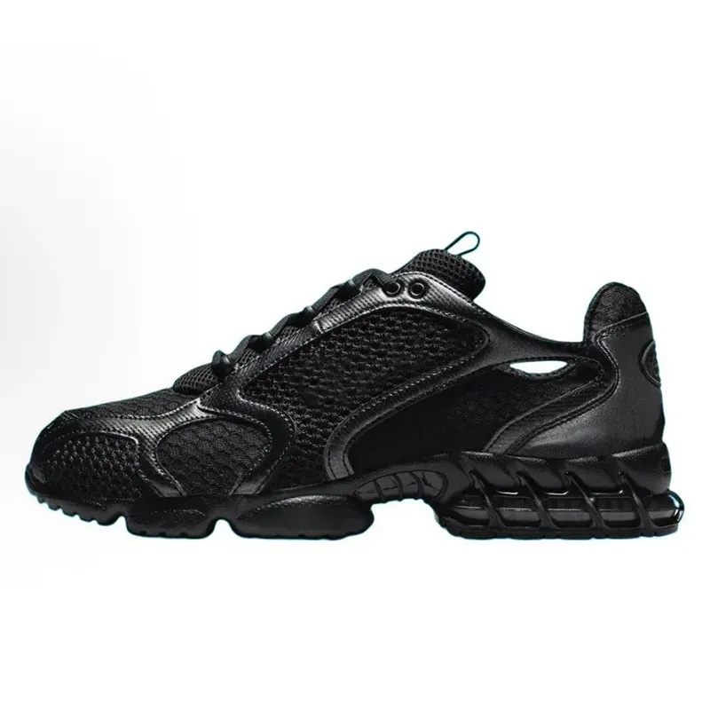 Zoom Spiridon Cage 2 Trendy Fashionable Low Thick Soled Comfortable Versatile Shoes Shock Absorbing Liquid Silver Sport_desvips.com